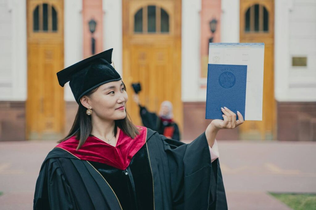 Graduation ceremony for inernational graduates of the Russian University of Transport